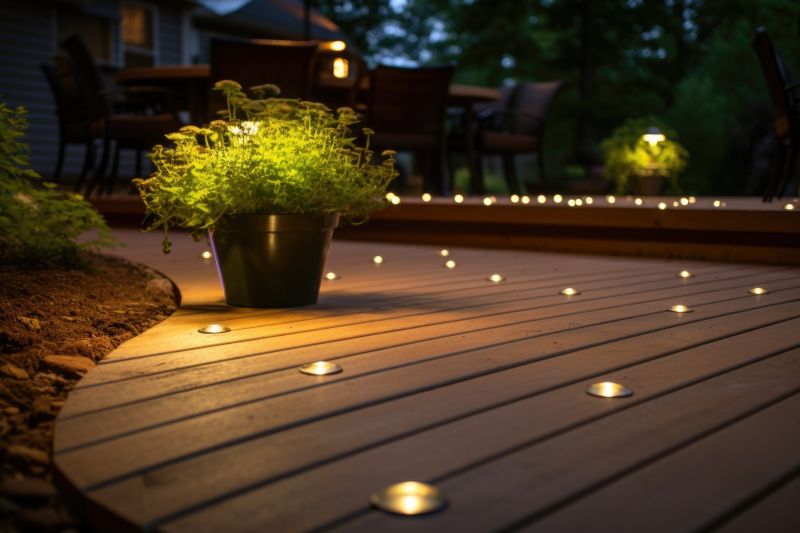 Deck with Lighting