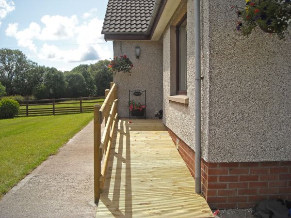 Cost of Hardwood Ramp Installation in Falls Church