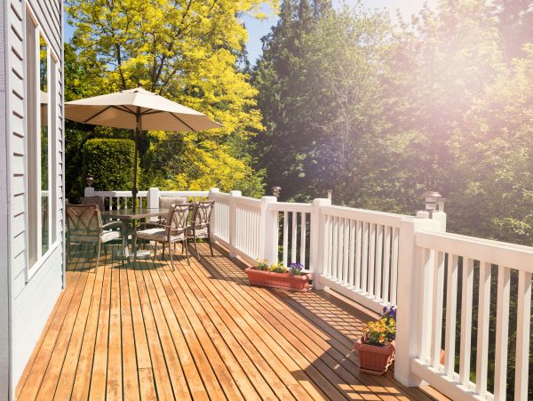 Cedar Deck Installation in Falls Church