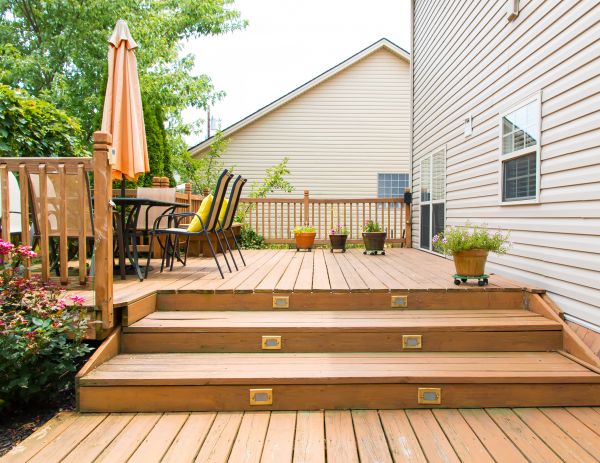 Cost of Wooden Patio Installation in Falls Church
